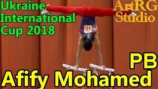 Afify Mohamed (EGY) PB AA Junior - Ukraine International Cup 2018