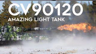 CV90120: Amazing Light Tank With The Firepower Of An MBT