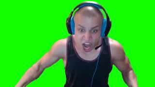 Shouting Man Green Screen Memes with download link