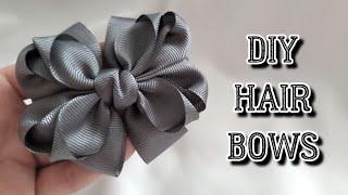 Готовимся в ШКОЛУ️ БАНТИКИ на каждый ДЕНЬ  DIY HAIR BOWS