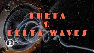 Brown Noise Binaural Beats || Theta & Delta Waves