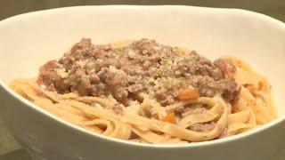 Les authentiques pâtes à la bolognaise