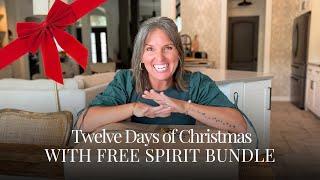 Ultimate Christmas Decor Haul || 12 Days of Christmas with Free Spirit Bundle