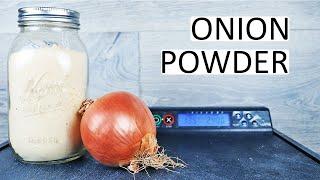 How To Make Onion Powder - FULL of FLAVOR and Wont Stick Together!