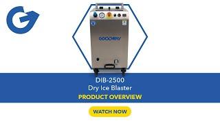 Goodway® | DIB-2500 Dry Ice Blaster Overview