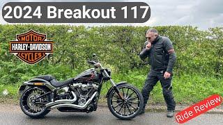 Wow, the Breakout 117 is awesome... Harley's most posey bike for 2024.