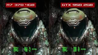 DOOM - SAPPHIRE R7 370 4GB vs ASUS GTX 950 2GB