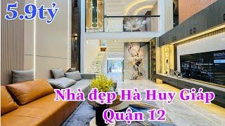 Nhà đẹp giá tầm trung , khu vực trục đường Hà Huy Giáp Quận 12 sầm uất đường Ôtô