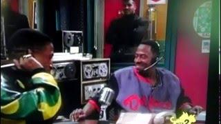 Martin Lawrence almost breaking character (with Tommy Davidson)