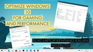 Cara Meningkatkan Performa Windows 10 dan GamingMeningkatkan FPS | Kentang Gaming