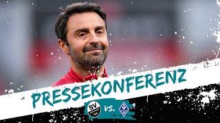  RE-LIVE: Pressekonferenz vor dem Spiel SV Sandhausen - SV Waldhof Mannheim