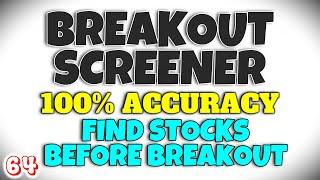 Chartink Breakout Scanner | Find Stocks Before Breakout | Find Stocks For Tomorrow | Stocks How