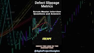 Defect Slippage Metrics Part-1 #agile #agileprojectmanagement