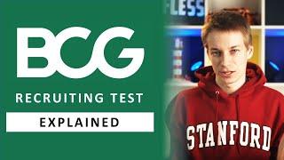 BCG Test Example Solved | Boston Consulting Group Sample Recruiting GMAT-like Test