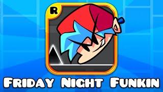 Geometry Dash, но в Friday Night Funkin!