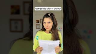 Comparing answer sheets #comedy #shorts #malayalam