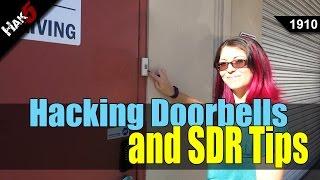 Hacking Wireless Doorbells and Software Defined Radio tips - Hak5 1910