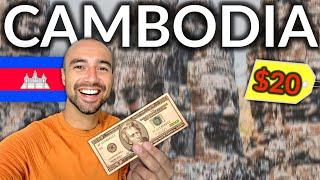 | BEST Of Kampong Cham With a $20 Dollar Challenge in CAMBODIA