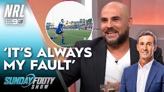 Hazem El Masri credits Joey for THAT sideline kick: Turn It Up | NRL on Nine