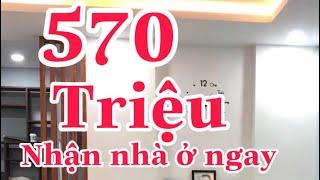 Mua Nhà Bình Chánh Giá Rẻ 2021 - Nhà Thiết kế 1 trệt 1 lầu Sổ Hồng Riêng Từng Căn Full Giá 570 triệu