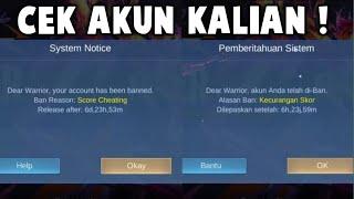 CEK AKUN KALIAN ! SEMUA AKUN DI JAMIN DI BAN MOONTON GARA-GARA INI !!