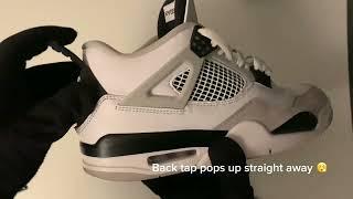 Jordan 4 Military Black Review from Pandabuy 