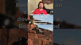 A BeamNG Mod Got Disney Hacked  #beamng