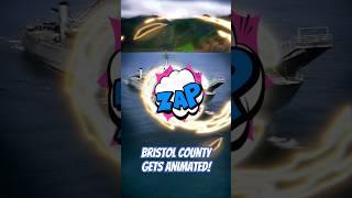 A Navy Ship, The USS BRISTOL COUNTY, gets animated & starts sailing! #piccityanimations #animation