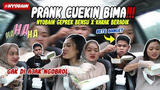 PRANK CUEKIN BIMA!! NYOBAIN MENU MISTERI GEPREK BENSU X KAKAK BERADIK PODCAST!