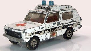 Range Rover Ambulance. Restoration to factory condition of Corgi model no. 482.