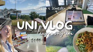 UNI VLOG - Stressige Woche als Studentin im 4. Semester, Zeit in der Bibliothek und mehr