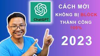 [ Cách Mới] Hướng Dẫn Tạo Tài Khoản ChatGPT Miễn Phí Thành Công 2023