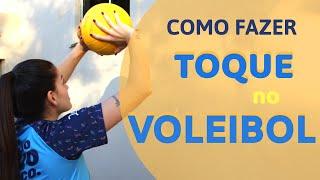 COMO APRENDER O TOQUE NO VOLEIBOL | TREINO EM CASA