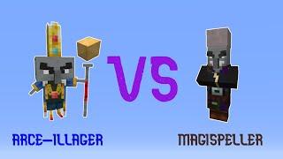 Arce Illager x Magispeller - Batalha de Mobs do Minecraft - Minecraft Mob Battle