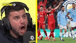 LIVE GOAL REACTIONS For Liverpool's COMEBACK VS Brighton And Man City's HUGE DEFEAT To Bournemouth!