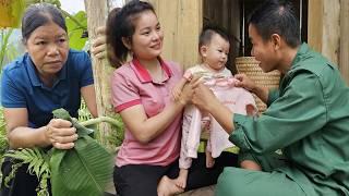 17 year old mother harvesting grapefruits to sell with Husband - Help mother-in-law clean house