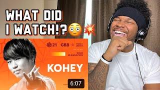 Kohey | GRAND BEATBOX BATTLE 2021: WORLD LEAGUE I Solo Elimination | REACTION*