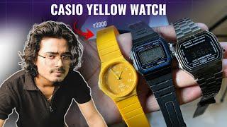 Casio Yellow Watch: Affordable Alternative to Titan Edge Squircle?