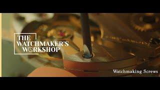 The Watchmaker's Workshop: Machining - Making Screws for a Watch