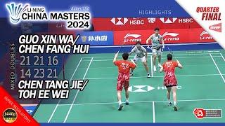 Guo Xin Wa / Chen Fang Hui vs Chen Tang Jie / Toh Ee Wei | China Masters 2024 | QF XD Highlights