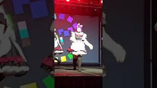 The Forbidden Fandom Dames opens Anime Midwest's Grand Cosplay Contest #brulesque #animecon #cosplay