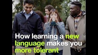 How learning a new language makes you more tolerant