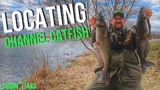 How to LOCATE Feeding Channel Catfish | Bank Fishing for Catfish