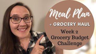 Large Family of 8 Meal Plan + Grocery Haul || Week 2 Grocery Budget Challenge 2021