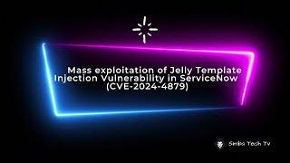 Jelly Template Injection Vulnerability in ServiceNow | CVE-2024-4879 | POC | Bug Bounty | RCE