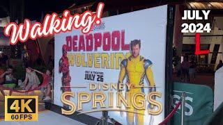 #4K60 DISNEY SPRINGS FRIDAY NIGHT CROWDS #WALKTHROUGH #new #travel #relaxing #best #hotel #dining