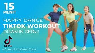 15 Menit Happy Dance Workout TikTok, Bakar Lemak Seluruh Tubuh!