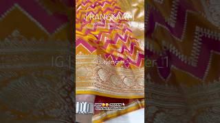 Mashru Silk Demanding Saree Banarasi Exclusive Handloom’ Premium Saree | RANGKAAT | #mashrusilk