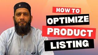 Amazon Product Listing Optimization | A Complete Step-by-Step Guide