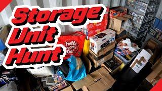 Hunting A Storage Unit Full of Rare Finds - Video Game Hunting